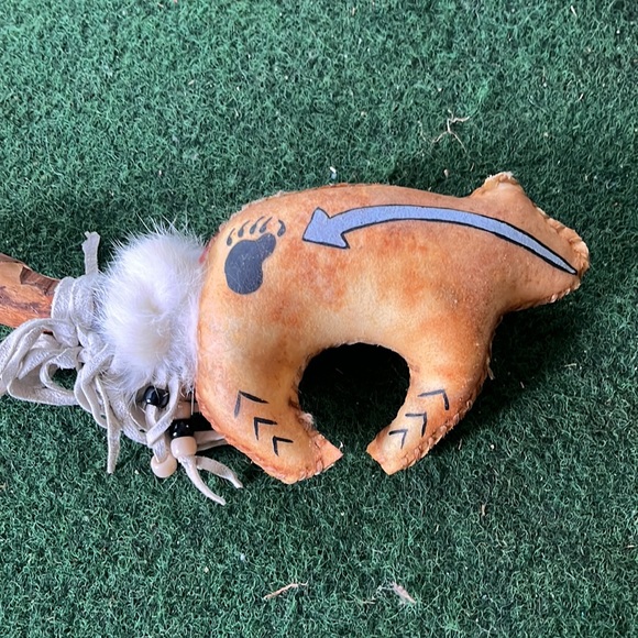 Vintage Native American rattle - Picture 3 of 3